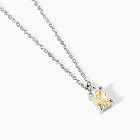 Collana Mabina Donna Battito in Argento Zircone 553650 - 553650